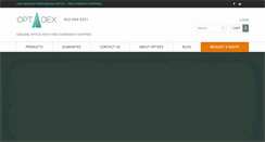 Desktop Screenshot of optdex.com